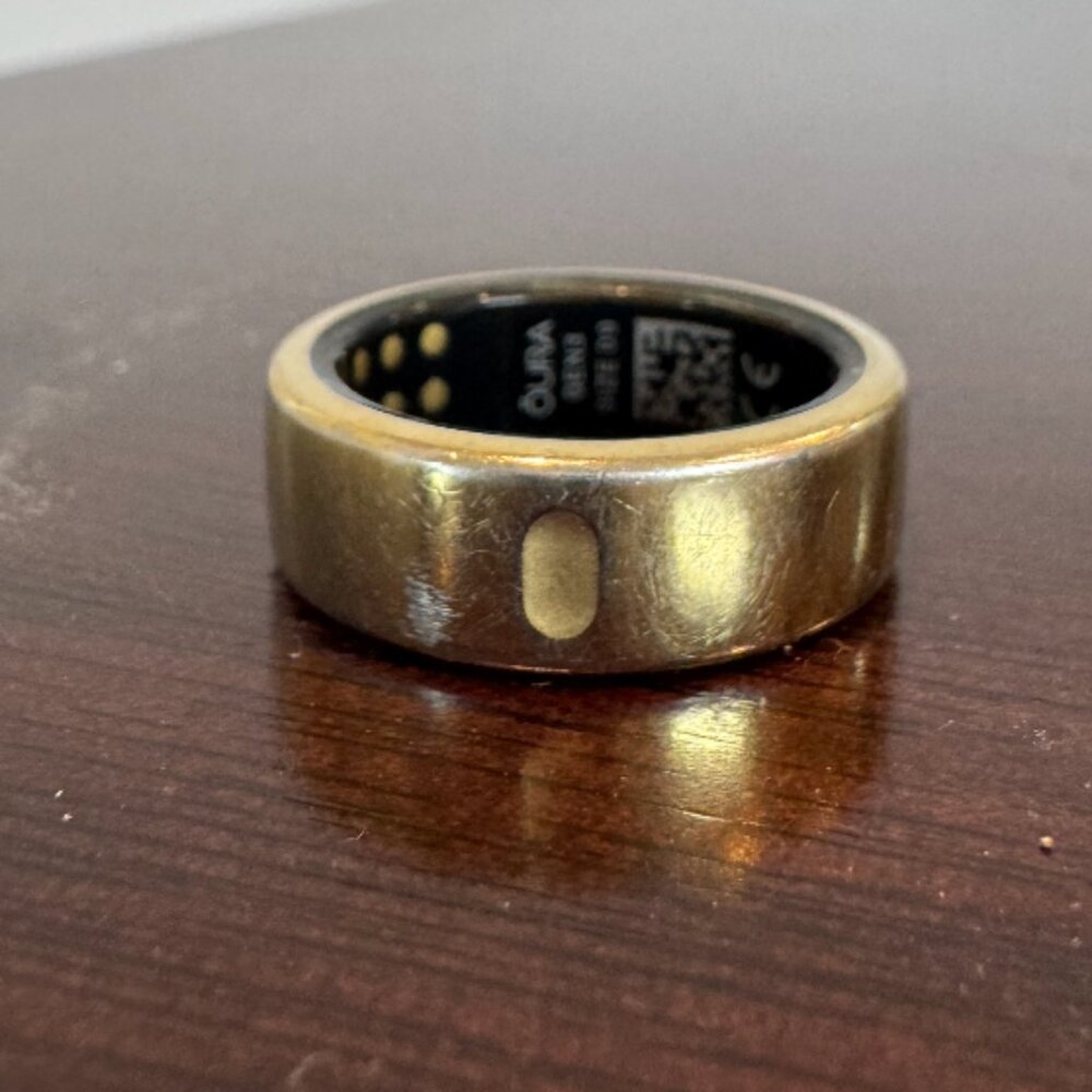 Oura Gen 3 Horizon Gold Size 8
